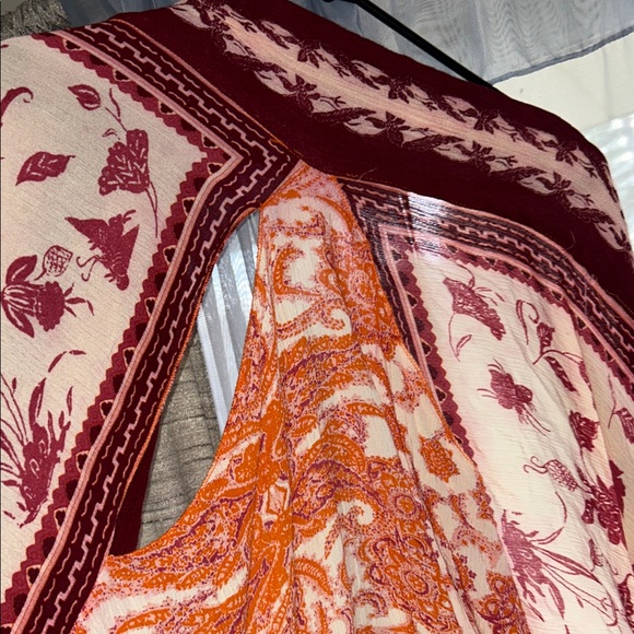 Free People Bohemian Floral Kimono Cardigan - Picture 5 of 5